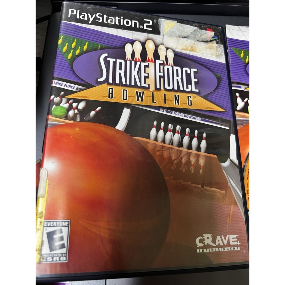 Strike Force Bowling Sony PlayStation 2 PS2 SLUS 20846 CIB‎ Crave Entertainment